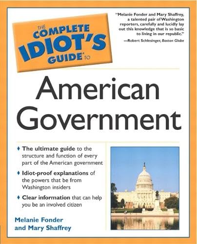 The complete idiot's guide to American government Cover