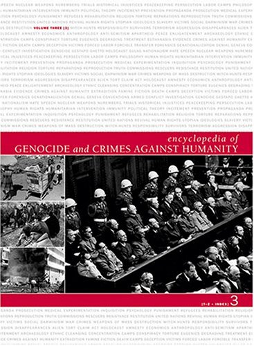 Encyclopedia of genocide and crimes against humanity Cover