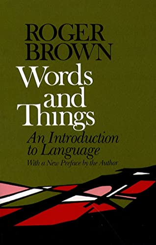 Words and Things Cover