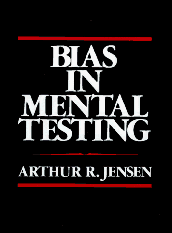 Bias in mental testing Cover