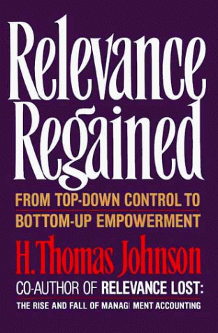 Relevance regained Cover