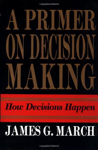A primer on decision making Cover