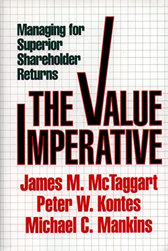 The value imperative Cover