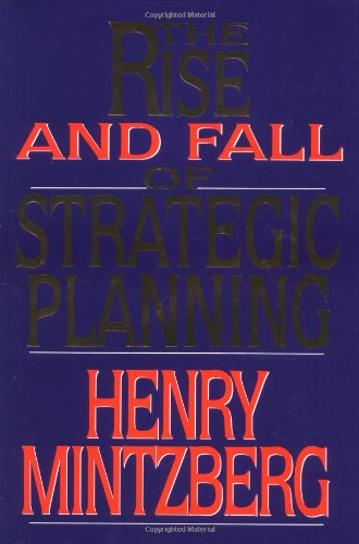 The rise and fall of strategic planning Cover