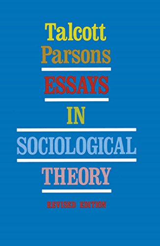 Essays in Sociological Theory Cover