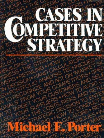 Cases in competitive strategy Cover