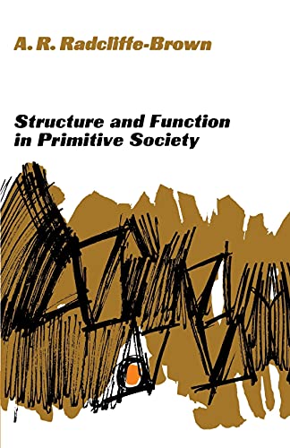 Structure and Function in Primitive Society Cover