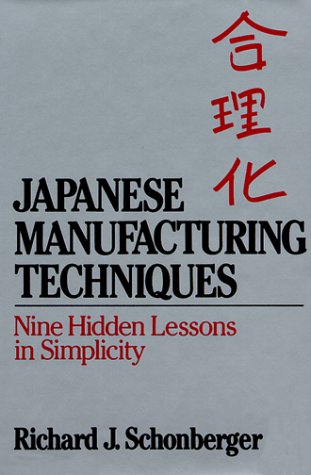 Japanese manufacturing techniques Cover