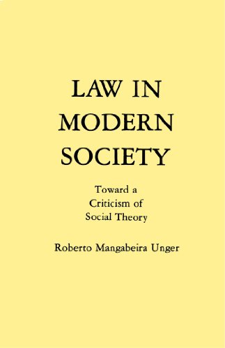 Law in Modern Society Cover
