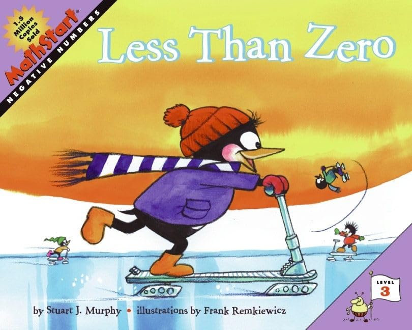 Less Than Zero (MathStart 3) Cover