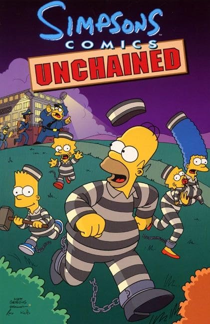 Simpsons comics unchained Cover
