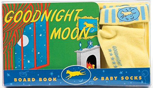 Goodnight Moon Board Book & Baby Socks Cover