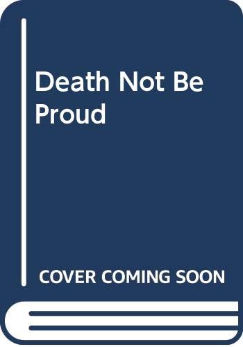Death be not proud. Cover