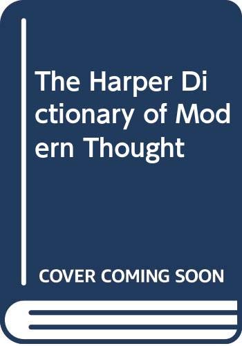 The Harper dictionary of modern thought. Cover