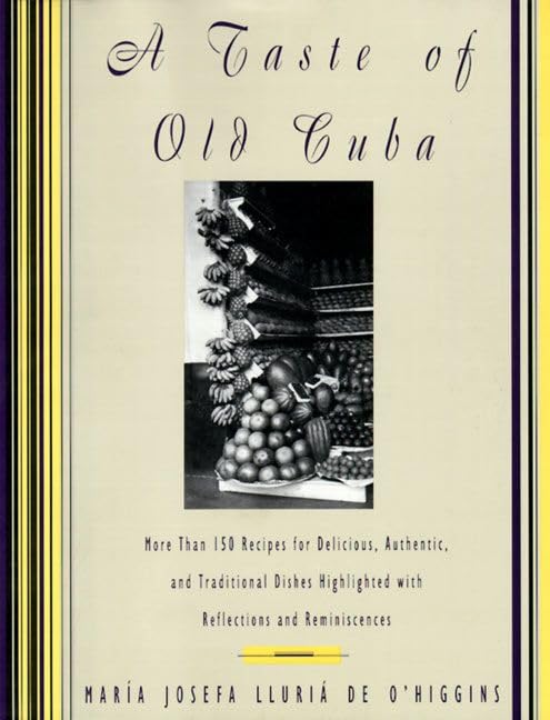 A taste of old Cuba Cover