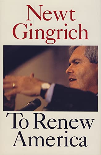 To renew America Cover