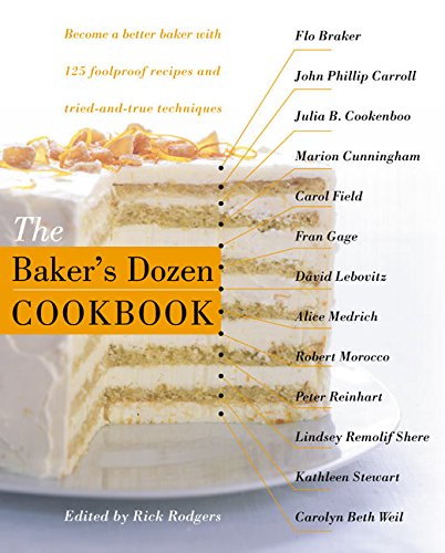The Baker's Dozen cookbook Cover