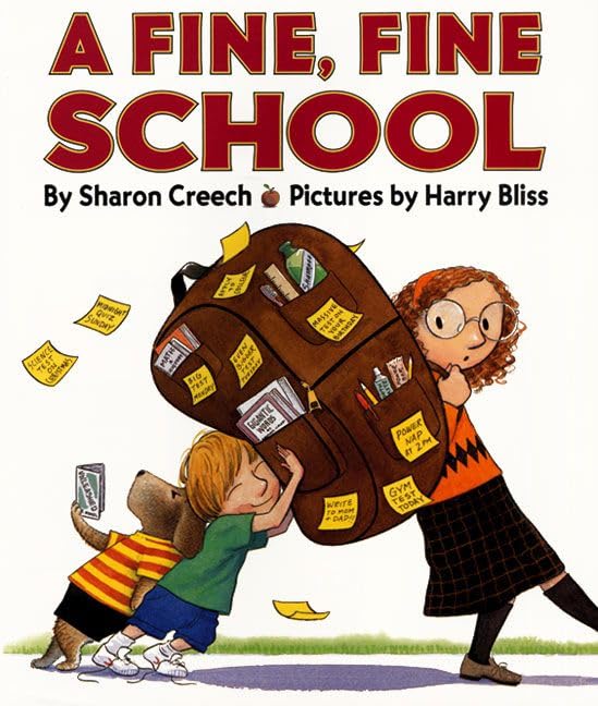 A fine, fine school Cover