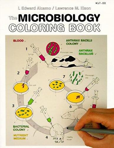 Microbiology Coloring Book Cover