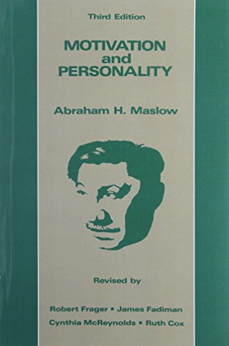 Motivation and personality Cover