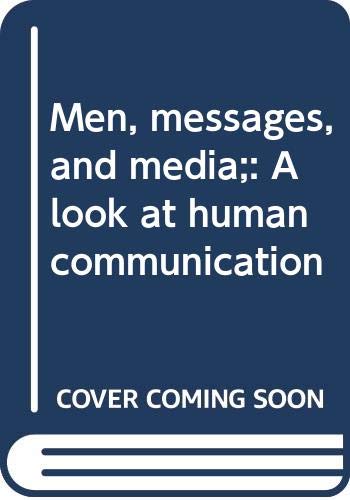 Men, messages, and media Cover
