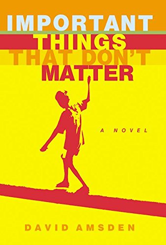 Important things that don't matter Cover