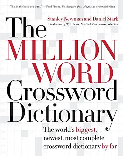 The Million Word Crossword Dictionary Cover
