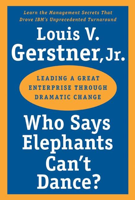 Who Says Elephants Can't Dance? Cover