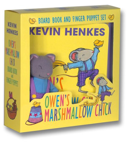 Owen's Marshmallow Chick Book and Finger Puppet Cover