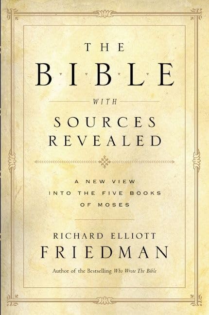 The Bible with sources revealed Cover