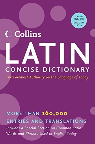 Collins Latin dictionary plus grammar Cover
