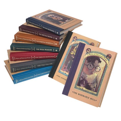 A Library of Unfortunate Events (A Series of Unfortunate Events) Cover