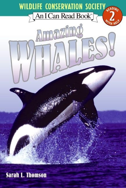 Amazing Whales! (I Can Read Book 2) Cover