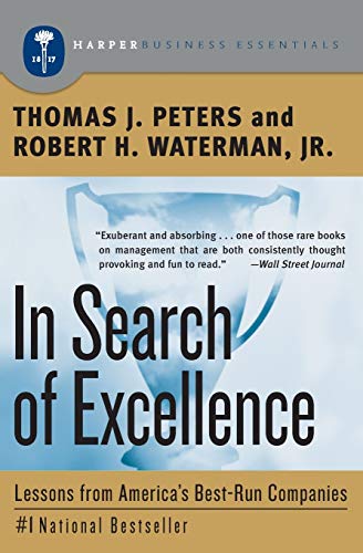 In search of excellence Cover