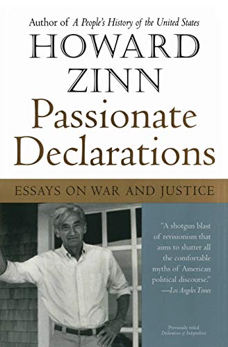 Passionate declarations Cover