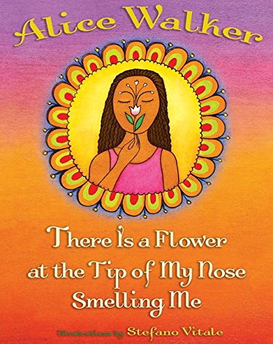 There is a flower at the tip of my nose smelling me Cover