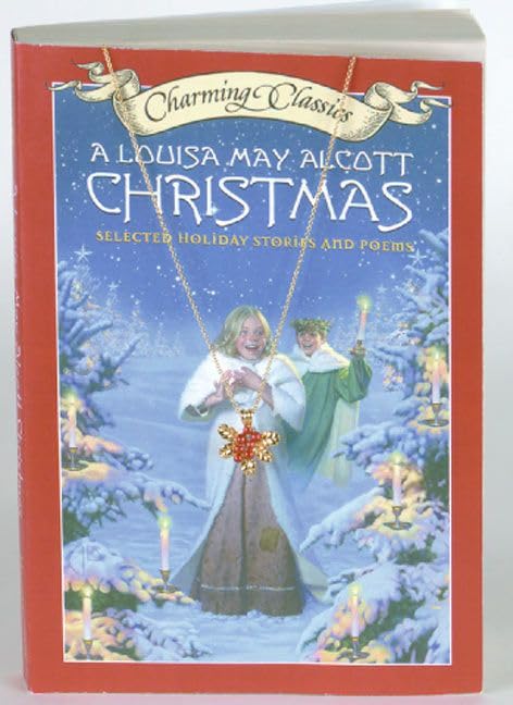 A Louisa May Alcott Christmas Book and Charm Cover