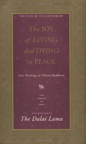 The joy of living and dying in peace Cover