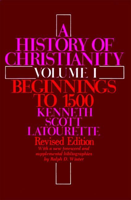 A history of Christianity Cover