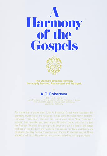 A Harmony of the Gospels Cover