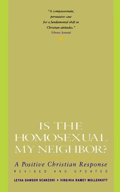 Is the homosexual my neighbor? Cover