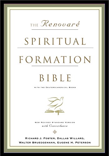 The Renovare Spiritual Formation Bible with the Deuterocanonical Books (With Deuterocanolical) Cover