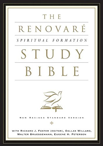 The NRSV Renovaré Spiritual Formation Bible Poster