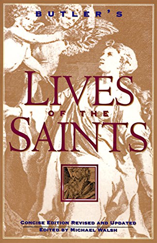 Butler's lives of the saints Cover