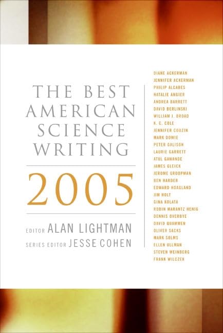 The Best American Science Writing 2005 Cover