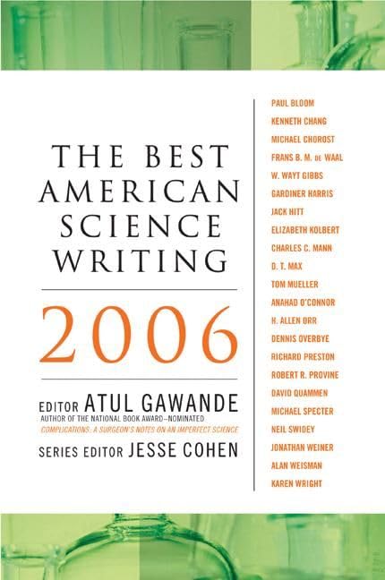 The best American science writing 2006 Cover