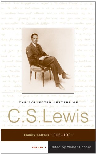 The collected letters of C.S. Lewis Cover