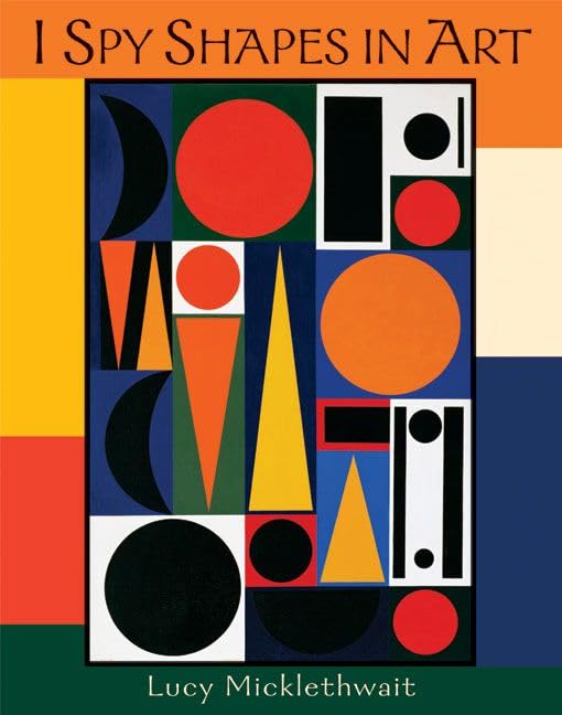 I spy shapes in art Cover