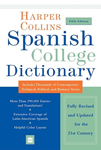 Collins Spanish-English, English-Spanish dictionary = Collins diccionario español-inglés, inglés-español. Cover