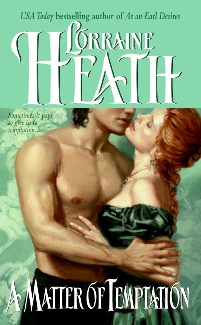 A Matter of Temptation (Avon Romantic Treasure) Cover